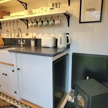 Plank Bridge Shepherds Hut In Orchard - Peaceful Escape For Two 度假居 East Ayton