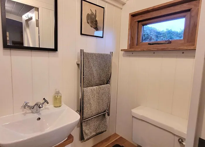Plank Bridge Shepherds Hut In Apple Orchard & Bbq Sleeps 2 Feriehus *
